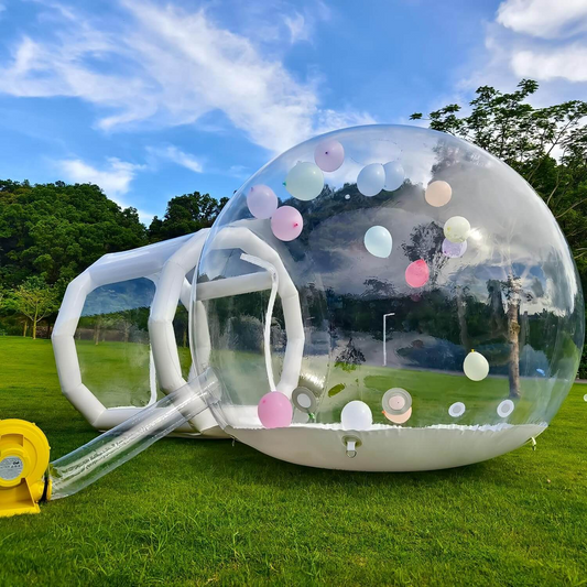 10ft Inflatable Bubble Tent with Blower – Clear Dome for Events & Glamping