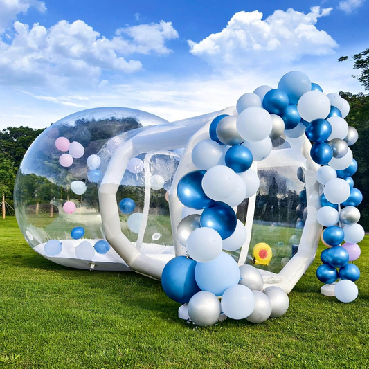 10ft Inflatable Bubble Tent with Blower – Clear Dome for Events & Glamping