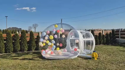 10ft Inflatable Bubble Tent with Blower – Clear Dome for Events & Glamping